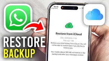 How To Restore WhatsApp Backup From iCloud On iPhone - Full Guide