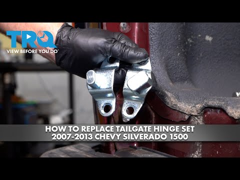 How to Replace Tailgate Hinge Set 2007-2013 Chevy Silverado 1500