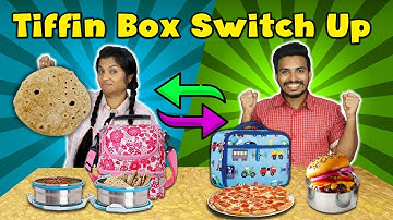 Tiffin Switch Up Challenge I Lunch Box Exchange Competition