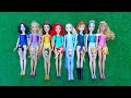 Barbie Doll Makeover Transformation ~ DIY Miniature Ideas for Barbie ~ Wig, Dress, Faceup, and More!