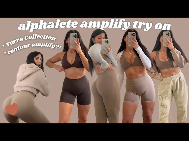 ALPHALETE CONTOUR TRY ON  comparing alphalete amplify v2 to OG
