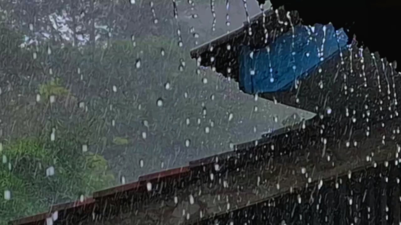 Мгновенная терапия для сна 😴 Звуки сильного дождя для лечения бессонницы, снижения стресса и быстрог