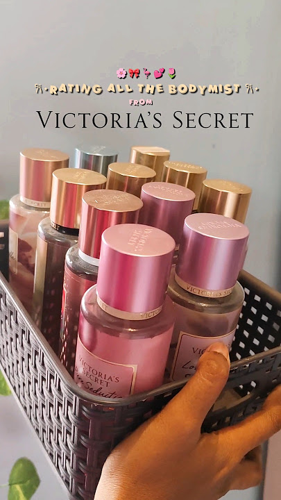 💖rating and reviewing my entire victoria's secret collection 💖 #shorts #shortsfeed #victoriasecret