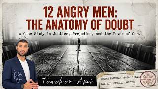 12 Angry Men by Reginald Rose | שניים עשר המושבעים | סיכום למבחן 📚 | Teacher Ami