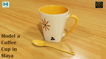 Autodesk Maya | How to Model a Coffee Cup in Maya.