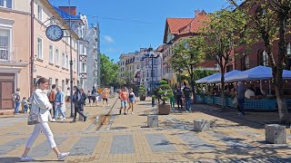 Зеленоградск. Курортный проспект и побережье Балтийского моря