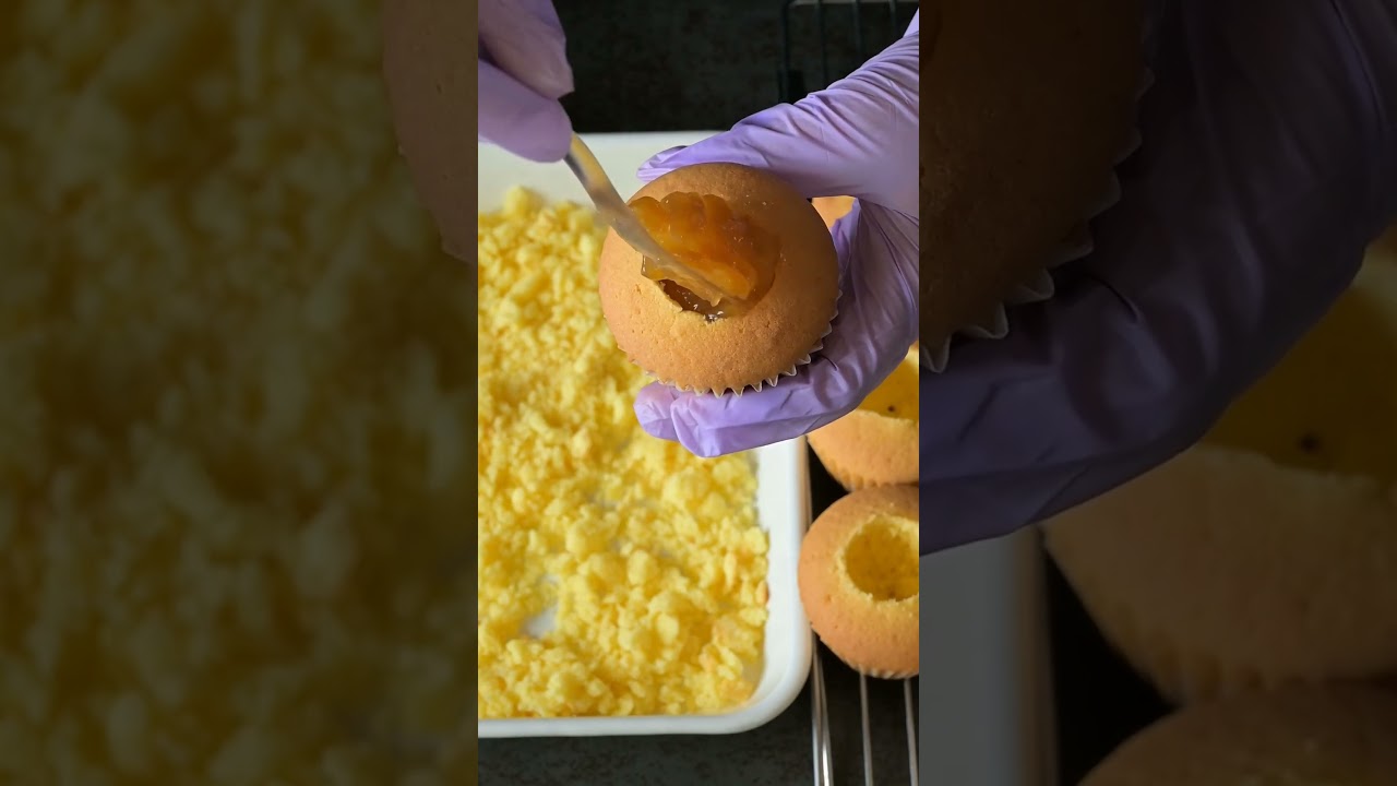 Try DLA's quick and easy Apricot Mimosa Cupcake!