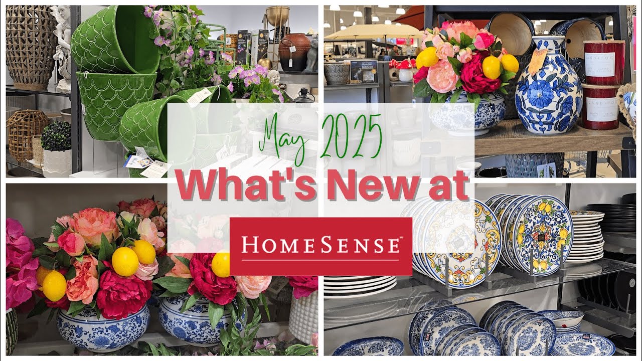 HomeSense New Finds May 2025 | Patio Decor, Kitchenware & More