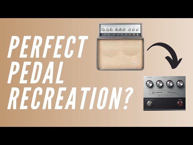 Jackson Audio 1484 Twin Twelve - Silvertone Amp in Pedal Form
