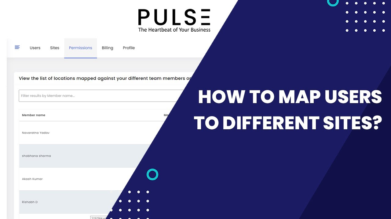 How to Map Users to Different Sites - Pulse Inspections App - YouTube
