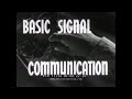 1941 U.S. ARMY SIGNAL CORPS   " BASIC SIGNAL COMMUNICATION "  FIELD TELEPHONE SYSTEM SETUP 17134