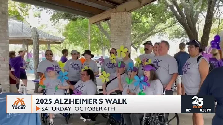 Walking to raise awareness about Alzheimer's disease
