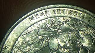 2015 P NORTH CAROLINA US QUARTER "CATERPILLAR ON LEAF" MINT ERROR REVERSE