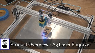Product Overview Eleksmaker A3 Laser Engraver Youtube
