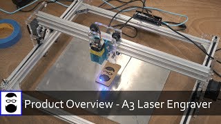 Product Overview  EleksMaker A3 Laser Engraver