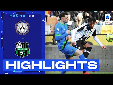 Udinese Sassuolo Goals And Highlights