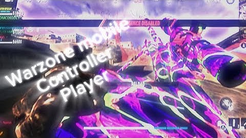 Warzone mobile controller player gameplay!!