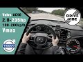 [4k] Volvo XC90 (2020) - B5 Diesel mildhybrid - 235hp - POV - Autobahn - Top Speed - 100to200