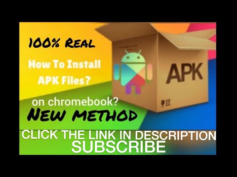 Come installare i file APK su Chrome libro?