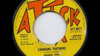 Video thumbnail of "Barbara Jones - Changing Partners"