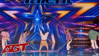 Double Dutch Crew from Japan WOW The Judges with Their Fast Steps! AGT 2022