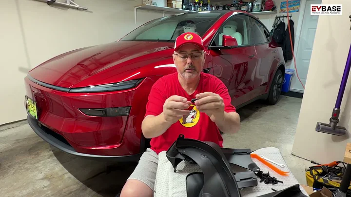 EVBASE Mudflaps for the 2026 Model Y Juniper   Must Have Accessory!