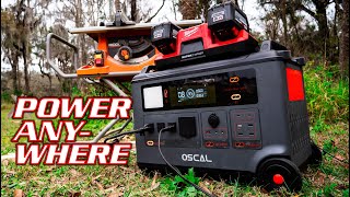 First Ever Rugged Power Station  OSCAL PowerMax 3.6KWh Power Station Review [3600Wh]