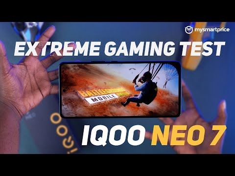 iQOO Neo 7 Extreme Gaming Test 🤯🔥| BGMI, New State Mobile 90FPS Gameplay | FPS Meter, Battery Test