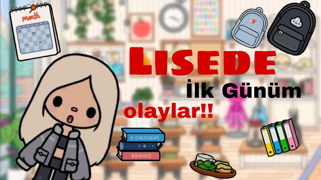Lisede ilk günüüüm🤧🫣@tocaboca 