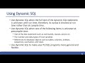 Dynamic SQL