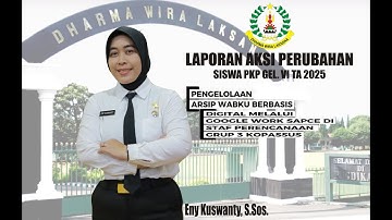 Laporan Aksi Perubahan Siswa PKP PNS AD Gel VI TA 2025. Eny Kuswanty, S. Sos.