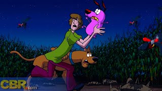 EXCLUSIVE: Scooby-Doo Meets Courage the Cowardly Dog in Spooky Straight Outta Nowhere Clip