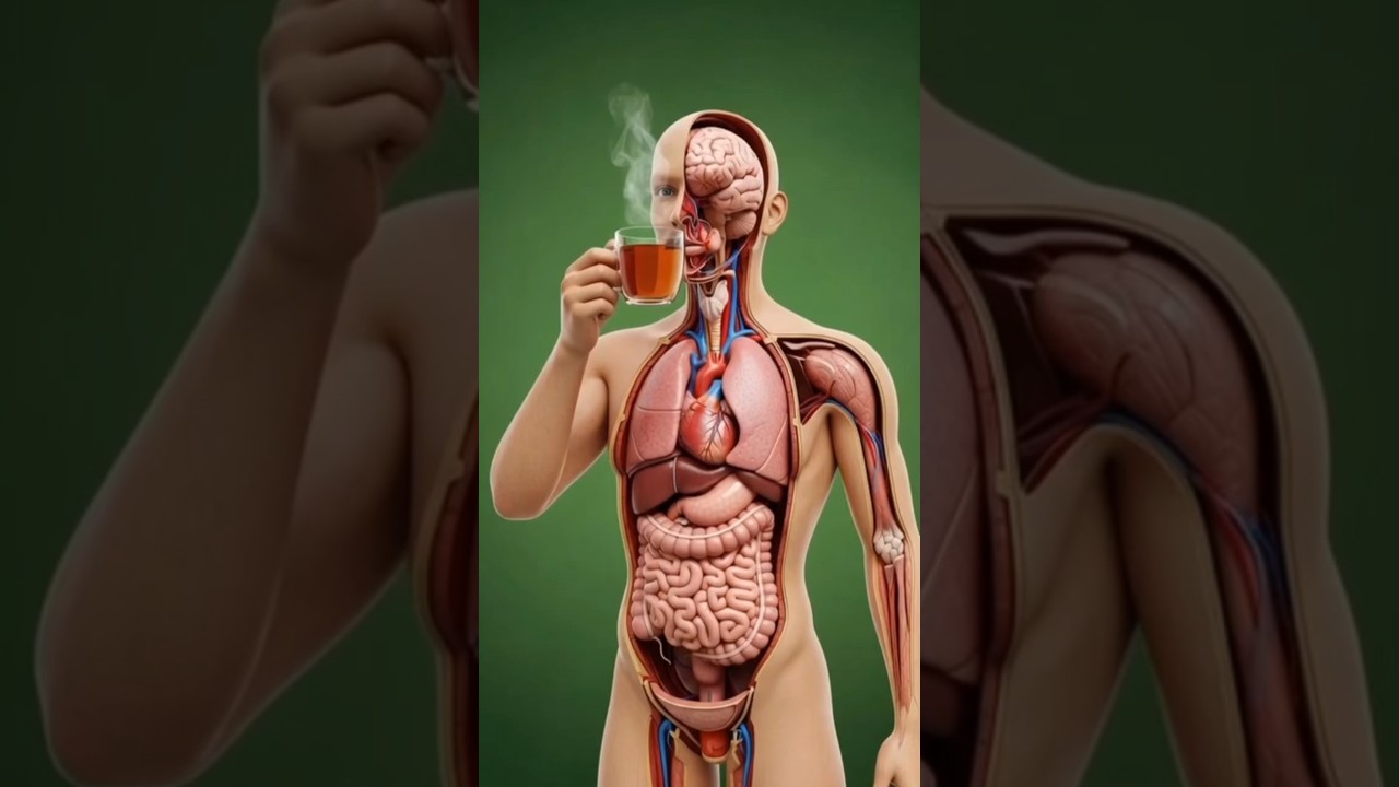 Benefits and Side Effects of Drinking Tea | 3D Medical Visualization