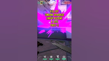 KILLJOY LINEUP ASCENT MAP A SITE PART-2 | VALORANT #shorts