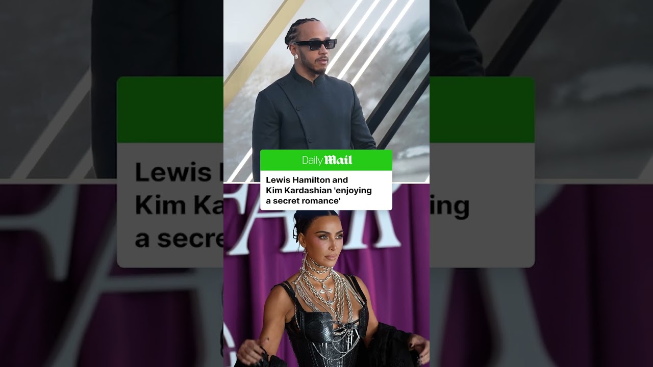 Lewis Hamilton and Kim Kardashian are enjoying a secret romance