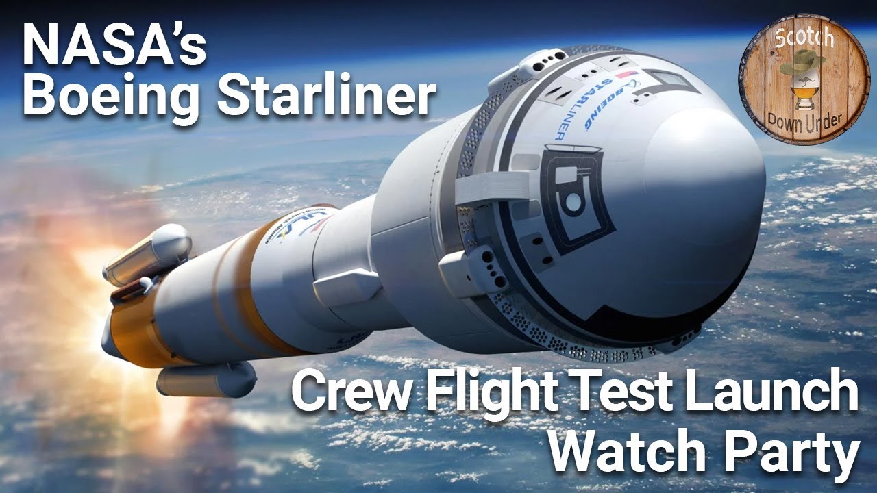 NASA’s Boeing Starliner Crew Flight Test Launch Watch Party - YouTube