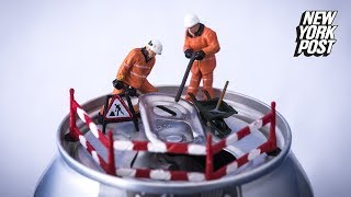 Awesome guy creates tiny worlds using everyday objects | New York Post