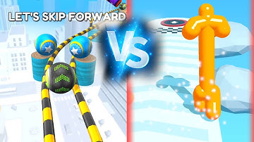 Going Balls | Tall Man Run- All Level Gameplay Android,iOS - new gaming video