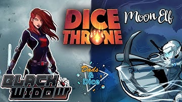 DICE THRONE | Moon Elf VS. Black Widow
