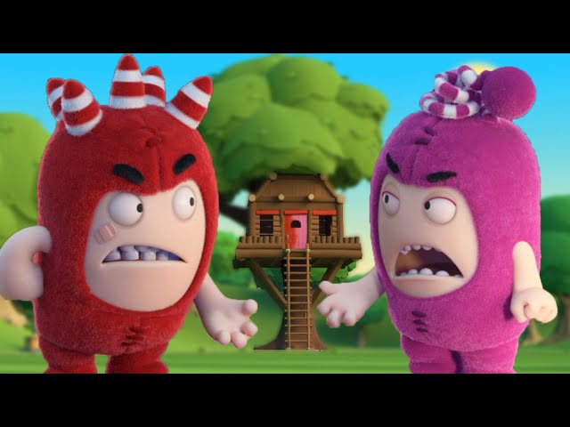 Brand New Oddbods | Storm in a Treehouse | Funny Cartoons For Kids class=