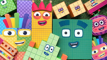 Looking for Numberblocks NEW 7979 Puzzle Tetris Shape ASMR  | Numberblocks Satisfying Video