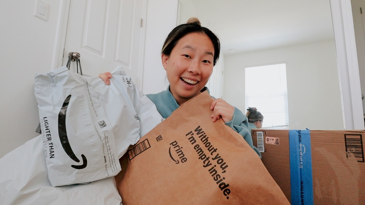 Thumbnail for amazon birthday party decor haul! 🎈🩵🎂