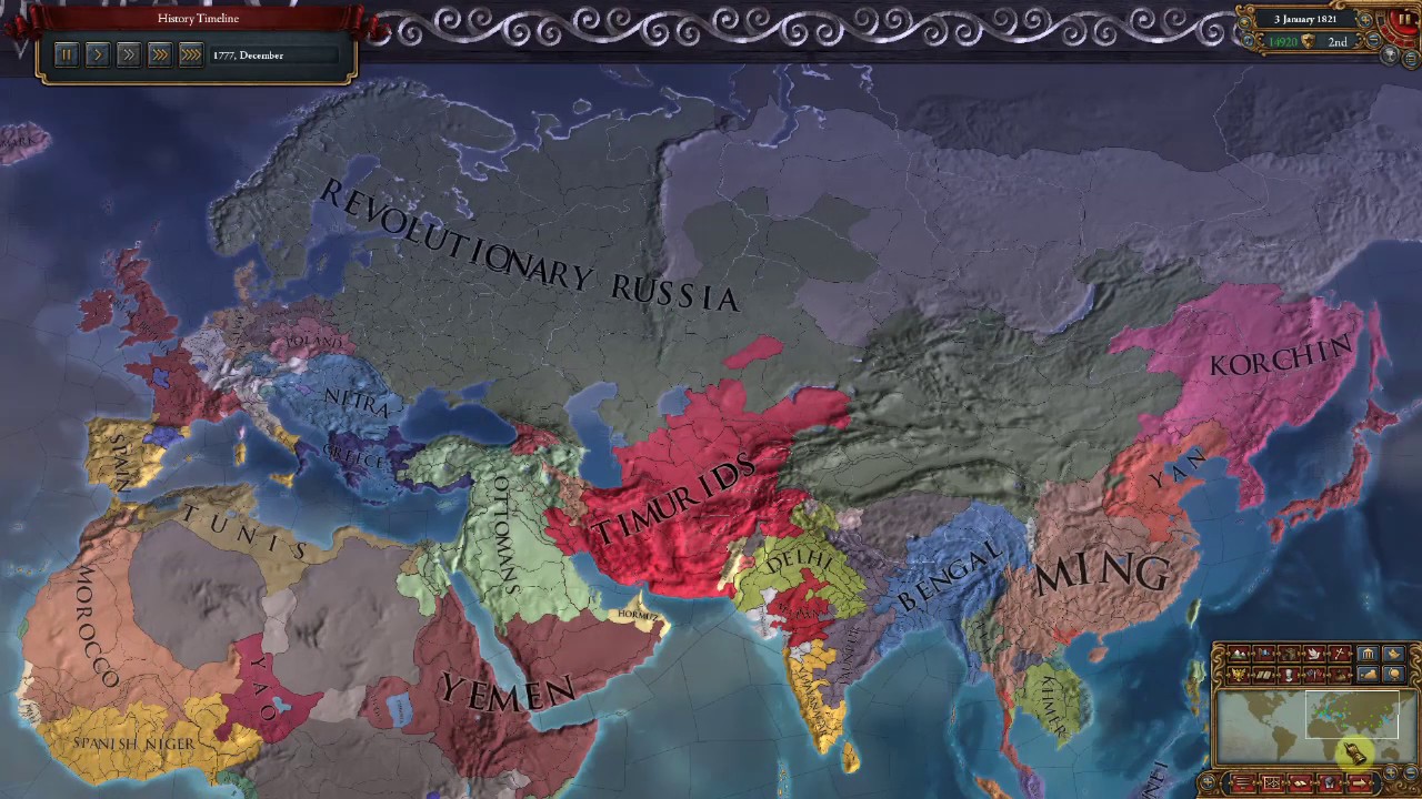 EU4 timelapse Novgorod Russia Revolutionary Russia YouTube