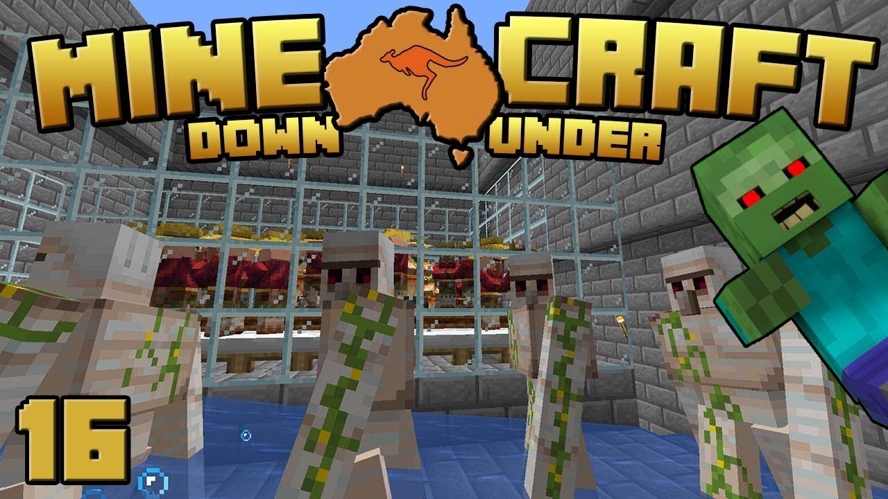 Minecraft Down Under S3 Episode 16 Supercharged Iron