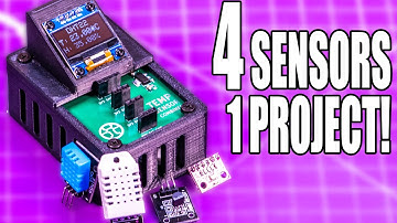 You Deserve A Simpler Temperature Project! | All-In-One Temperature Sensor Project!