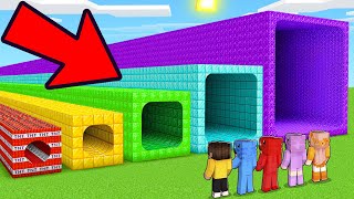Thumbnail for SI ENTRAS AL TÚNEL EQUIVOCADO, MUERES - Minecraft