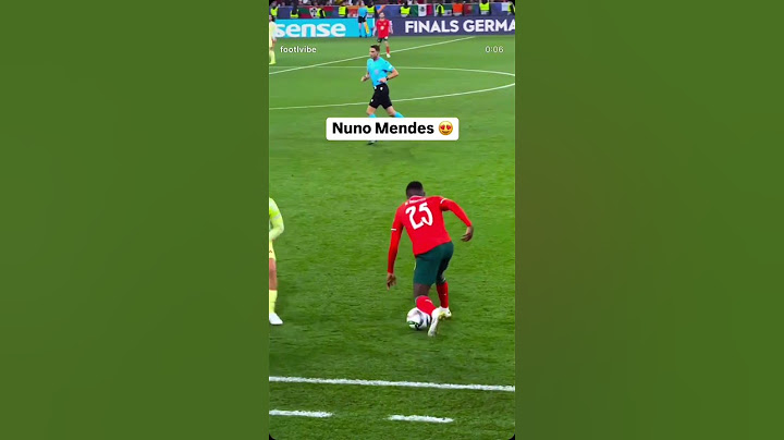 Nuno Mendes has lamine Yamal, Mohamed Salah and bukayo saka has him alone in his pocket 😳