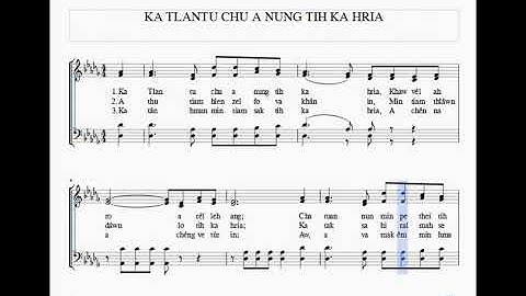 Ka Tlantu chu a nung tih ka hria