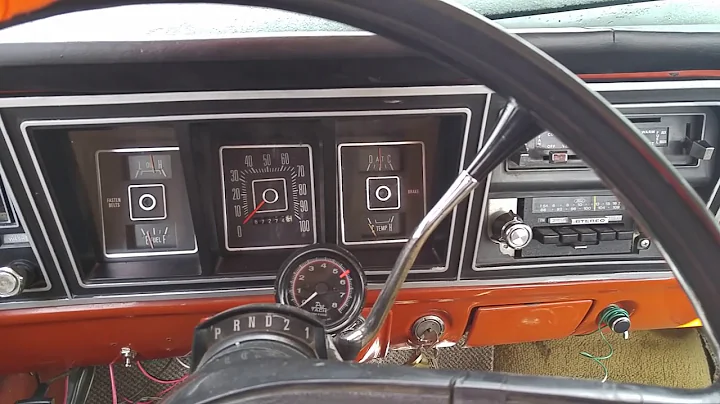 Built 460 Big Block cold start!