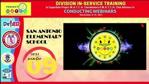 PROJECT WATCH KICK-OFF ELEMENTARY CATEGORY DIVISION LEVEL